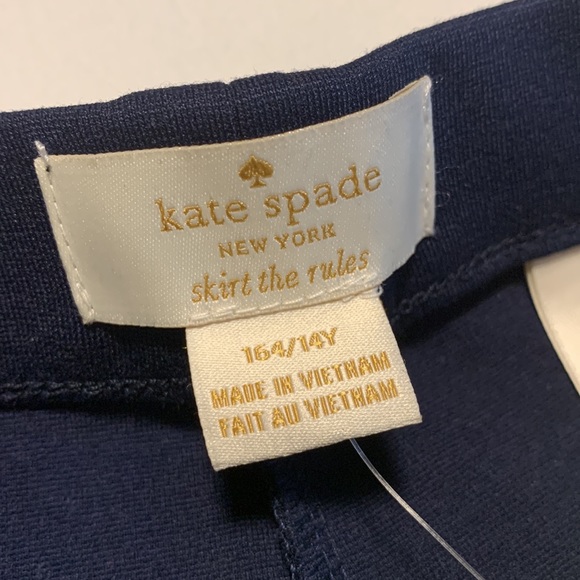 NWT Kate Spade Girls Leggings size 14Y or Adult Size 0-2 - Picture 4 of 7